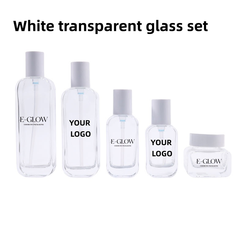 Luxury Skincare Packaging - 【Logo individuell gestaltbar】1 Stück luxuriöse, durchsichtige