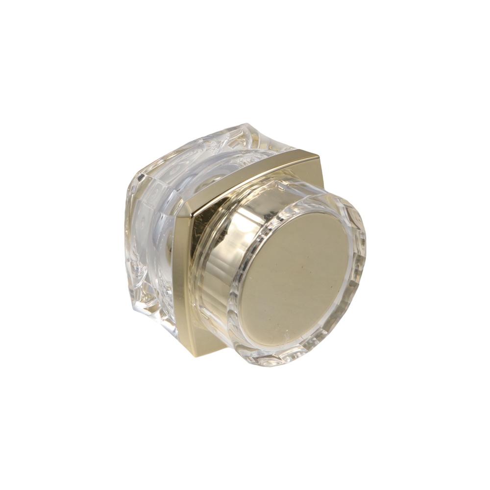 Luxury Skincare Packaging - Musterbehälter Luxus-Gesichtscremetiegel Gold Lila 5-50g Make-up-Tiegel