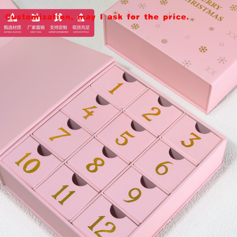 Luxury Skincare Advent Calendar - Custom.Skin Care Box Verpackung Kosmetik Make-up