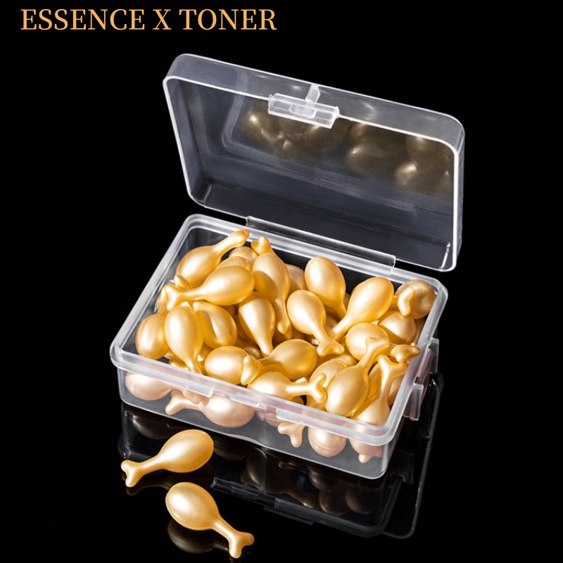 0,34g*50 Kapseln Fullerene Oli – Luxury Skincare Packaging Bewertung und Preis